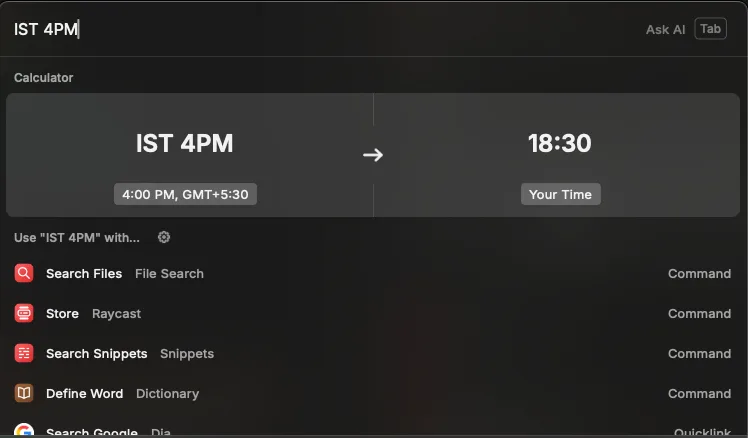 Raycast 入门指南：macOS 上的效率神器 - 配图 8