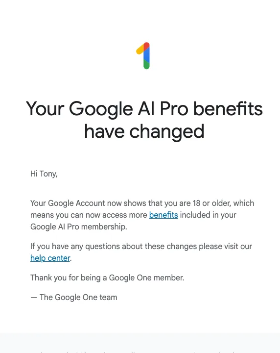 Google 刚说我年龄验证通过，转手就要封禁我的账号？ - 截图 3