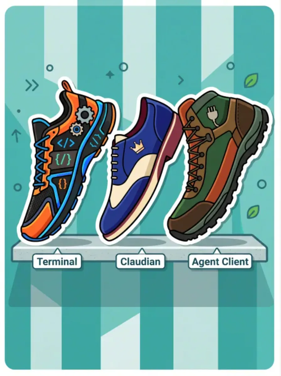 Obsidian 侧栏三插件 Terminal Claudian Agent Client