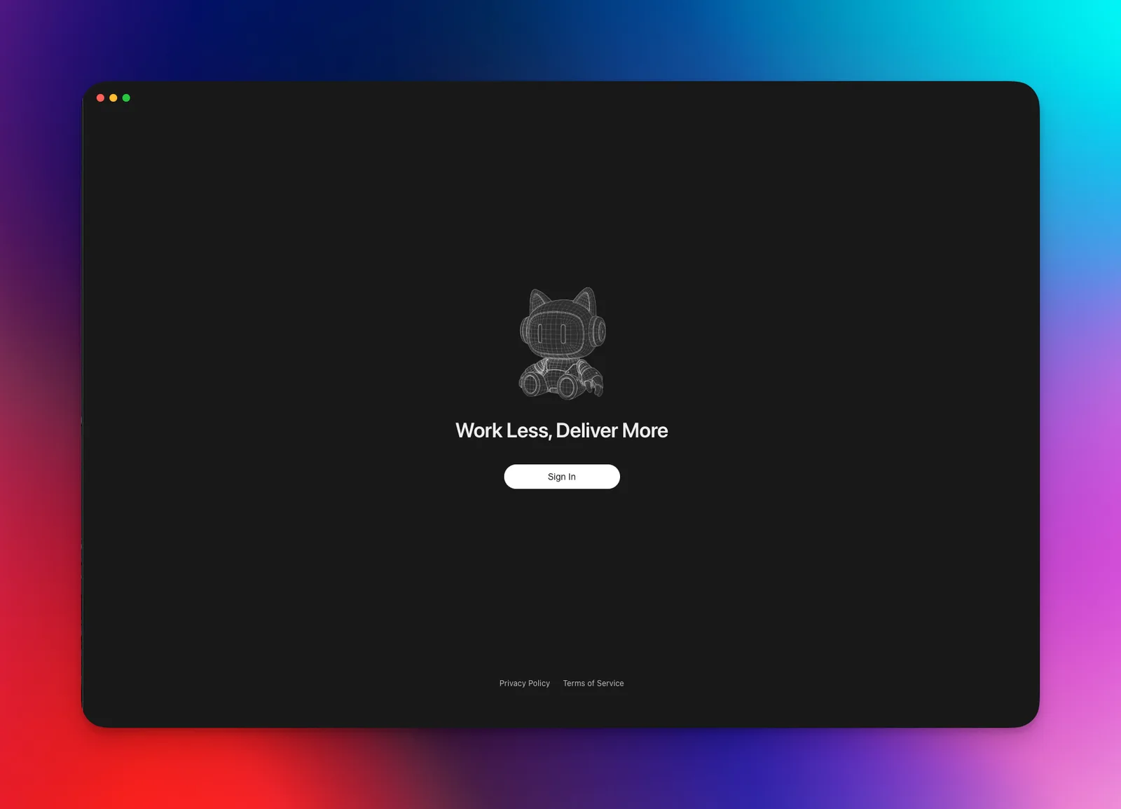 WorkBuddy 网页登录页面,支持微信扫码和手机号
