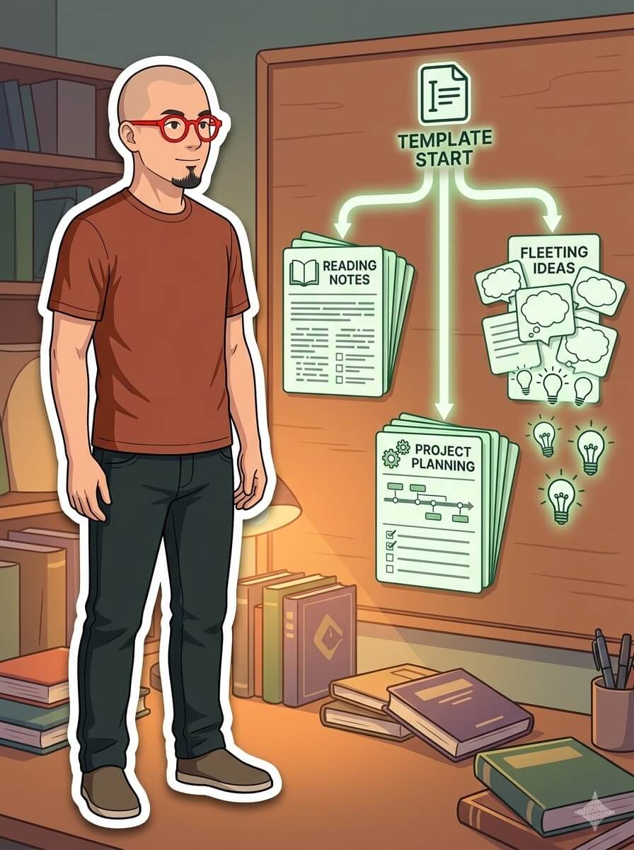 从一个模板到三种起步方式