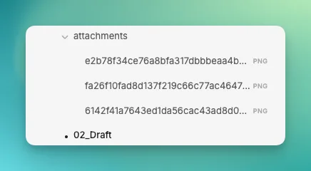 attachment