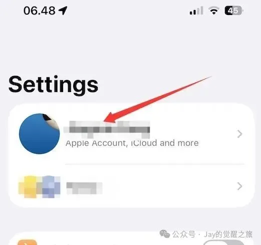 iPhone 开启 iCloud 同步